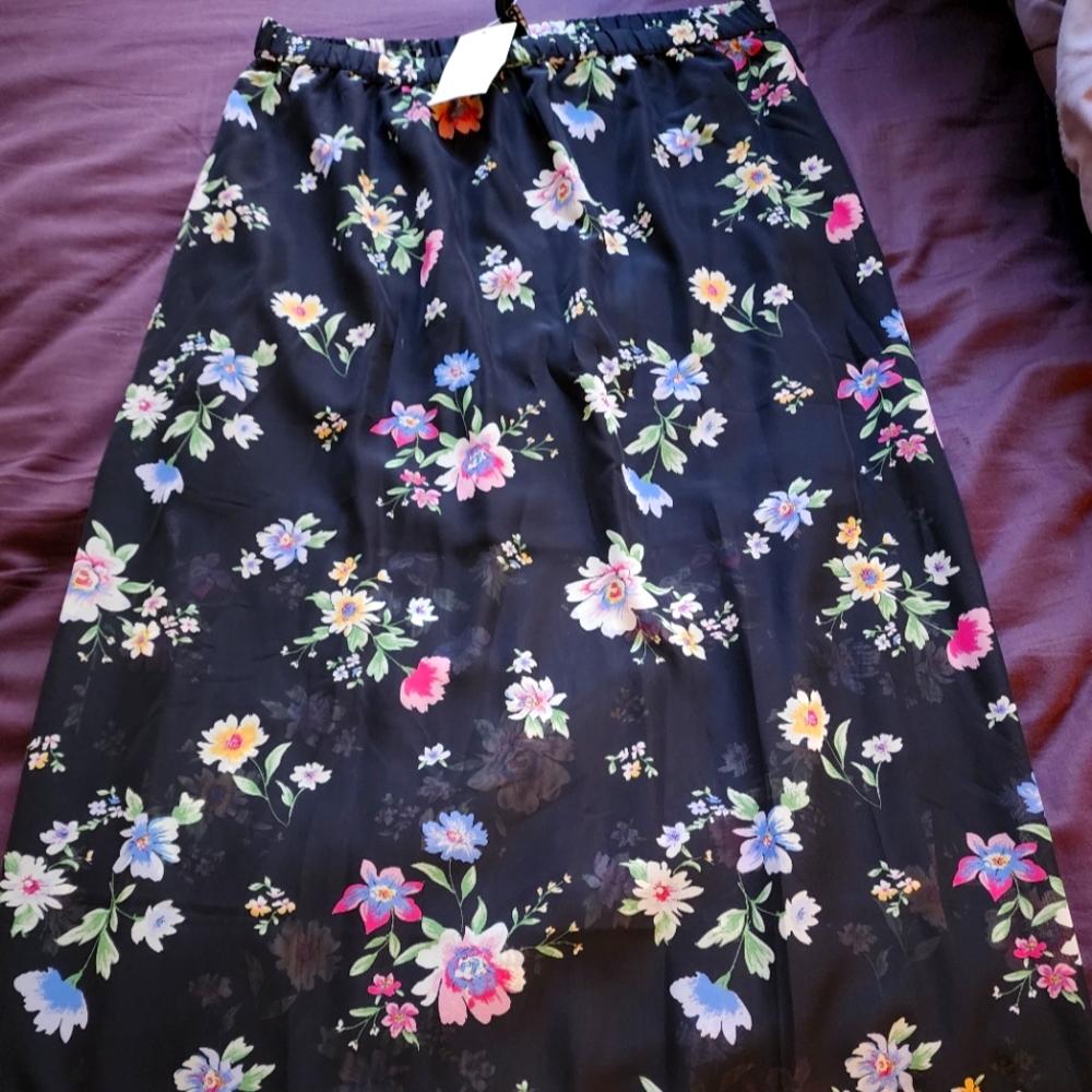 Floral skirt